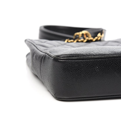 Chanel Caviar Quilted Shoulder Bag Black 8 of 11