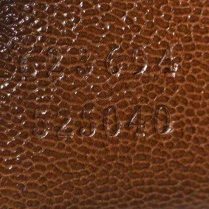 Gucci Monogram New Sakai Calfskin Lux Horsebit 1955 Tote Bag Beige Ebony Brown Sugar 7 of 10