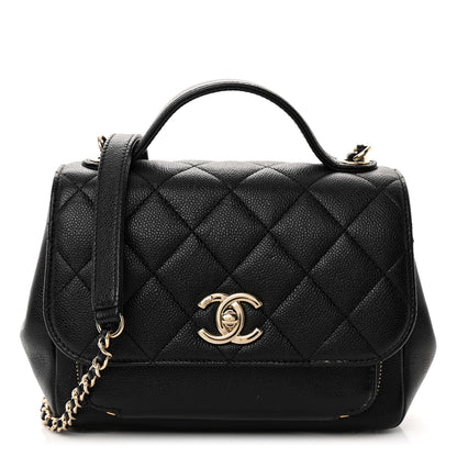 Chanel Caviar Quilted Small Business Affinity Flap Black 1 of 9