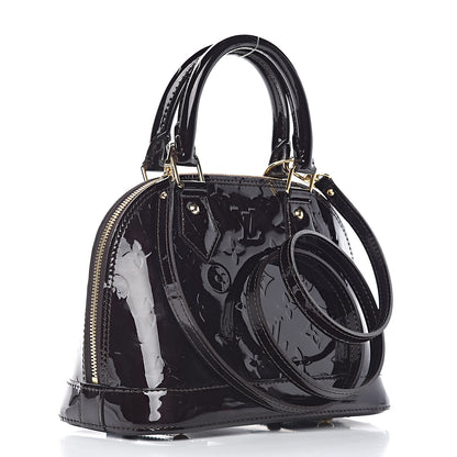 Louis Vuitton Vernis Alma BB Amarante 3 of 10
