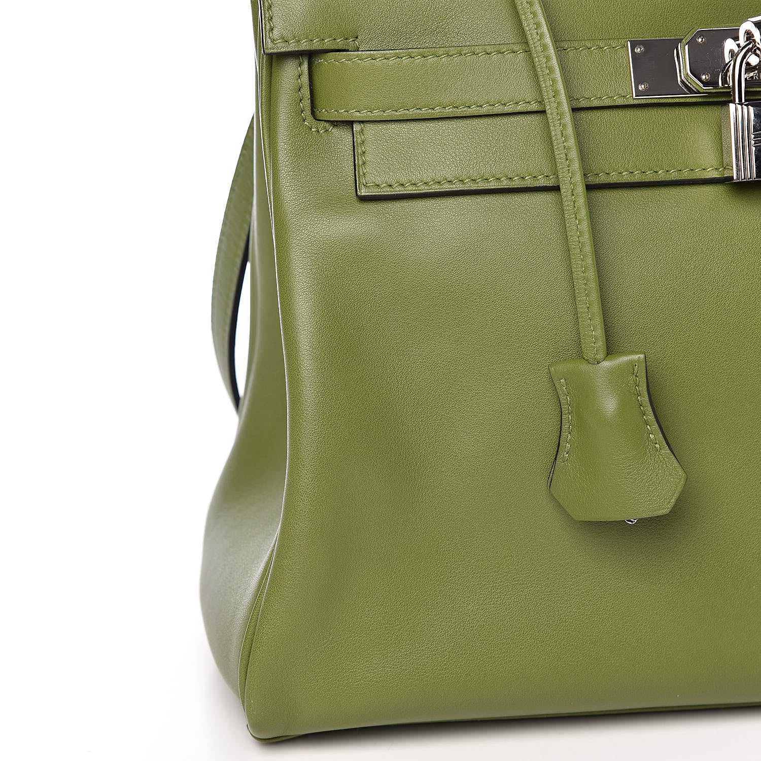 Hermes Swift Kelly Retourne 28 Pelouse 10 of 13