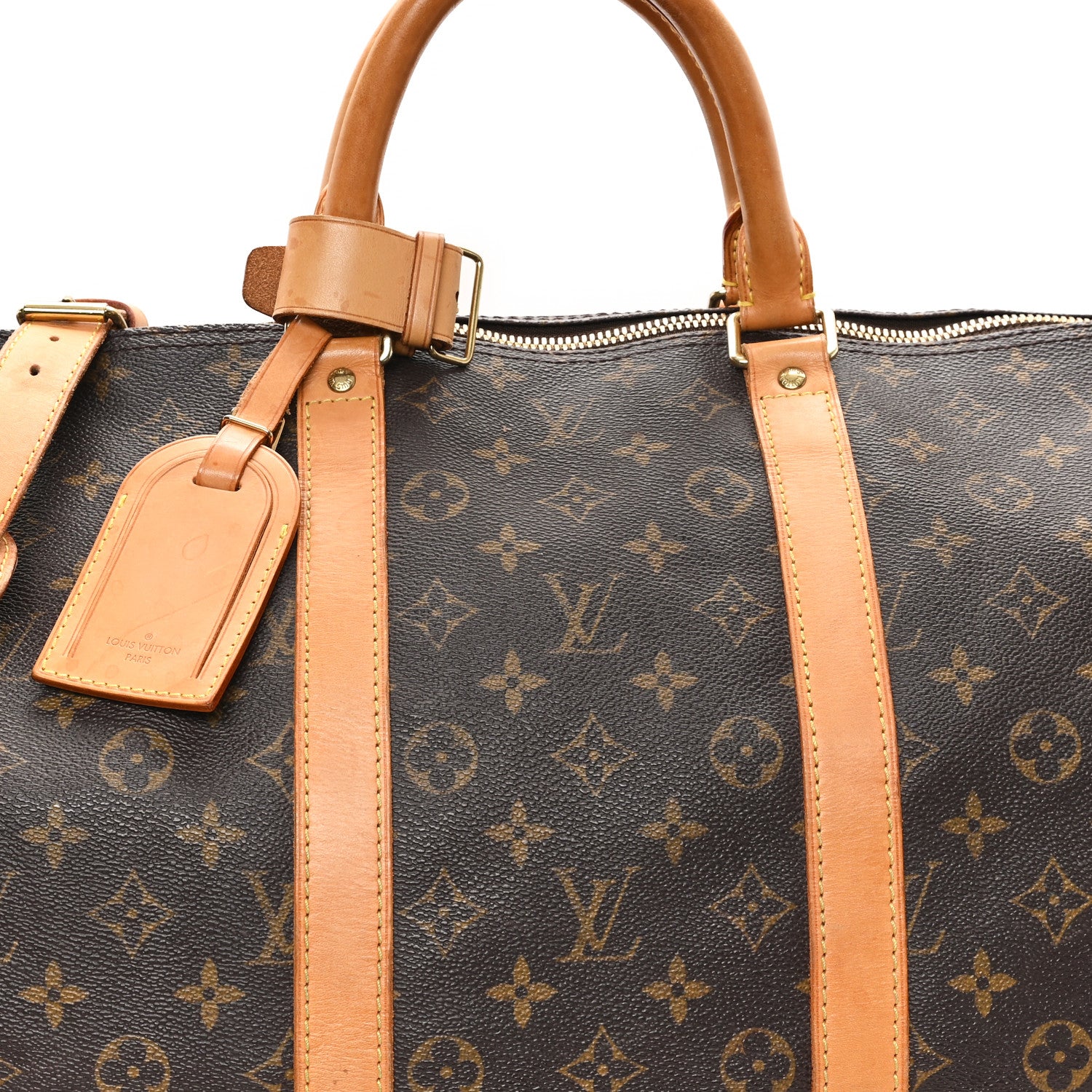 Louis Vuitton Monogram Keepall Bandouliere 55 7 of 12