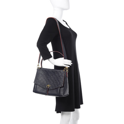 Louis Vuitton Empreinte Blanche MM Marine Rouge 2 of 10