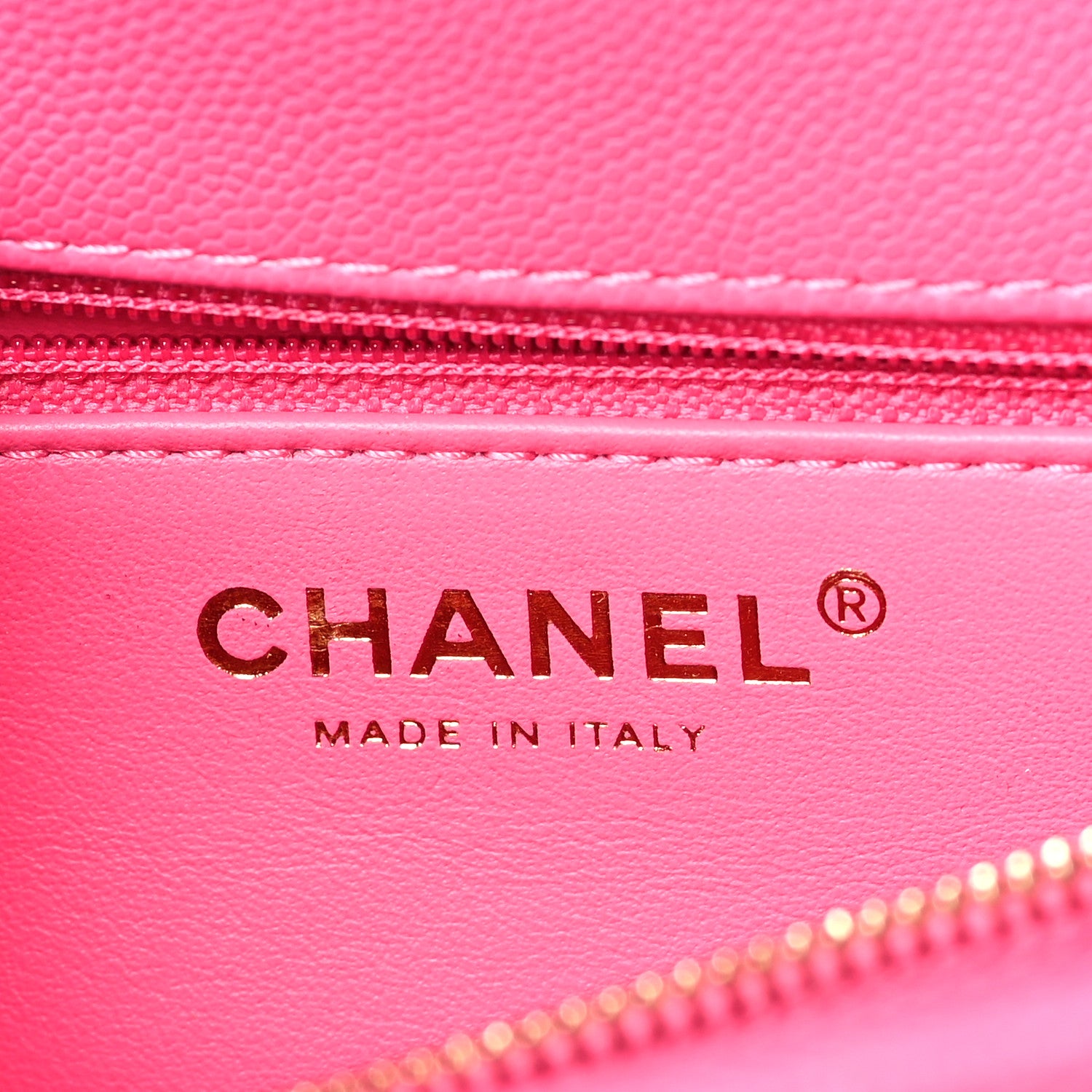 Chanel Caviar Quilted Small Coco Handle Flap Dark Pink 6 of 9