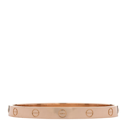 Cartier 18K Pink Gold LOVE Bracelet 17 2 of 8