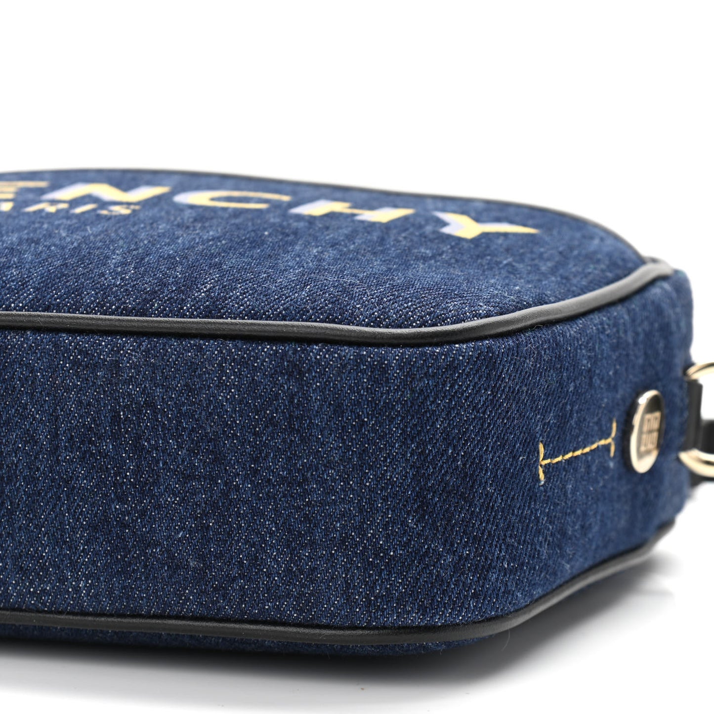 Denim Logo Bond Camera Bag Blue