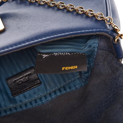 Fendi Nappa Fendista Pouchette Crossbody Iris 9 of 16