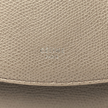 Celine Grained Calfskin Trotteur Messenger Taupe 6 of 15