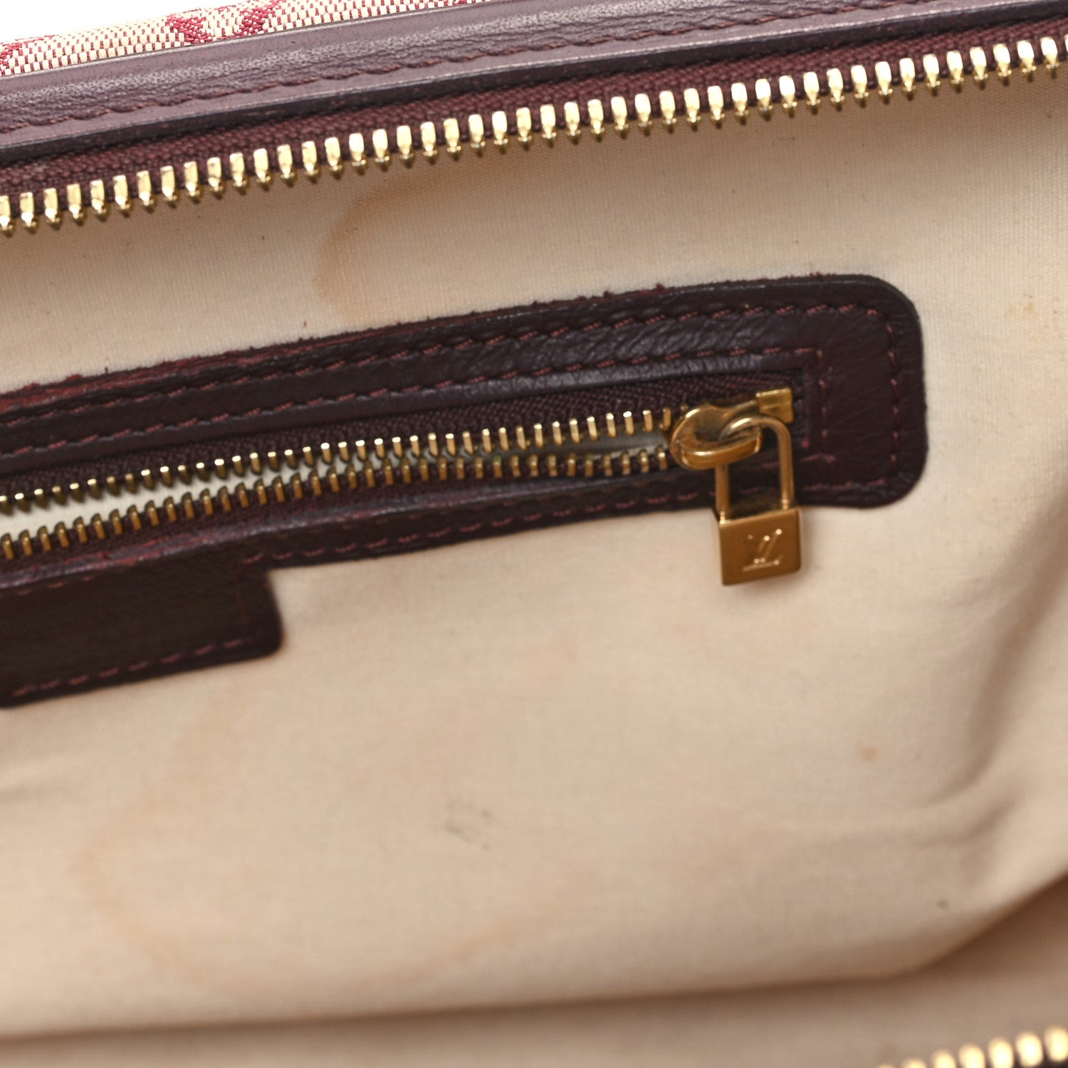 Louis Vuitton Mini Monogram Josephine GM Cherry 9 of 10