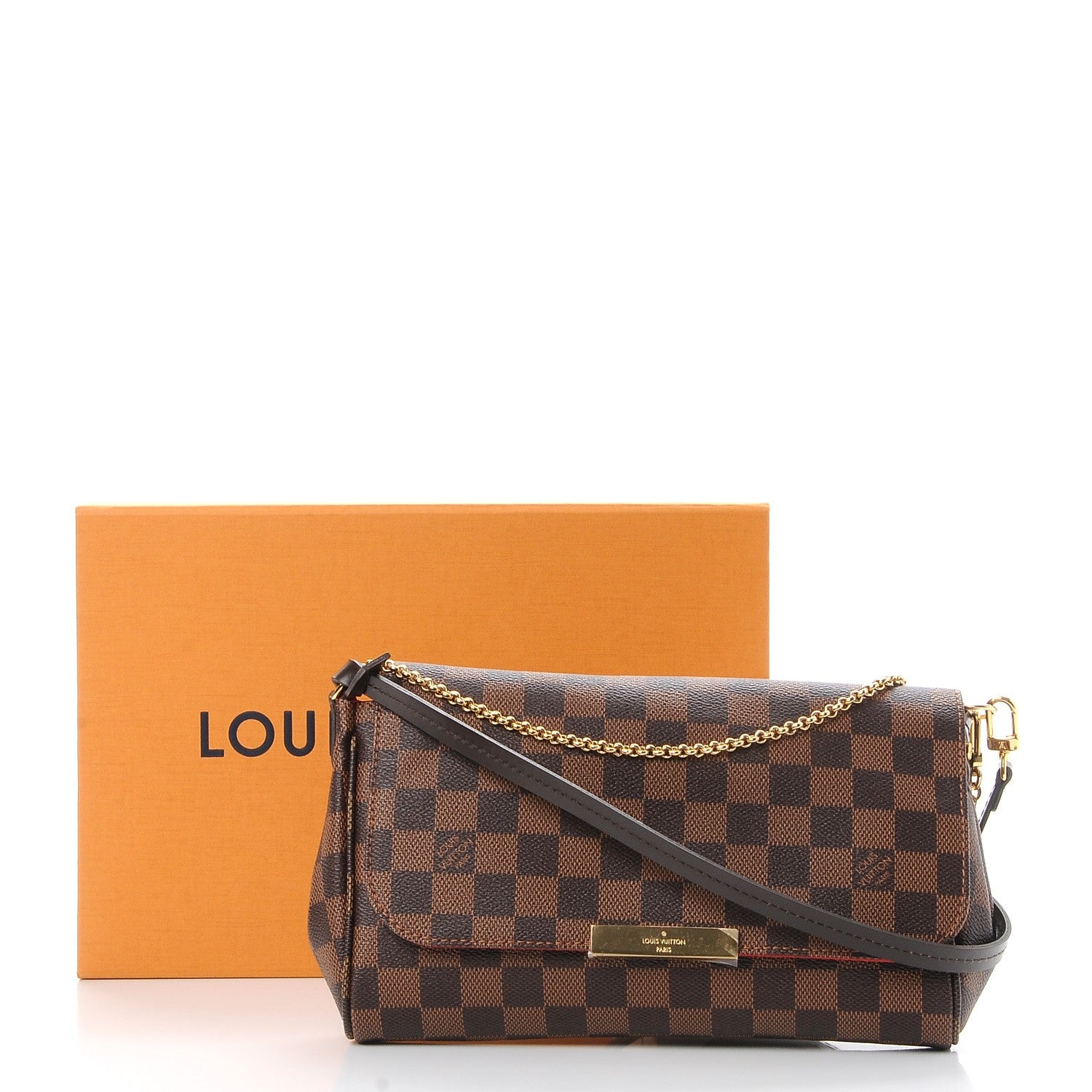 Louis Vuitton Damier Ebene Favorite MM 9 of 9