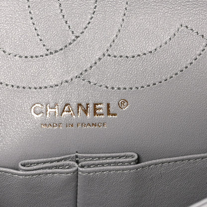 Chanel Aged Calfskin Quilted 2.55 Reissue 225 Flap Grey 6 of 10