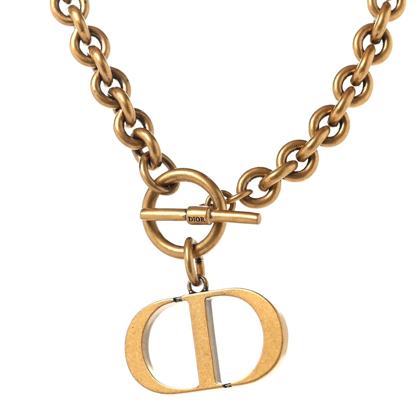 Metal 30 Montaigne Necklace Aged Gold