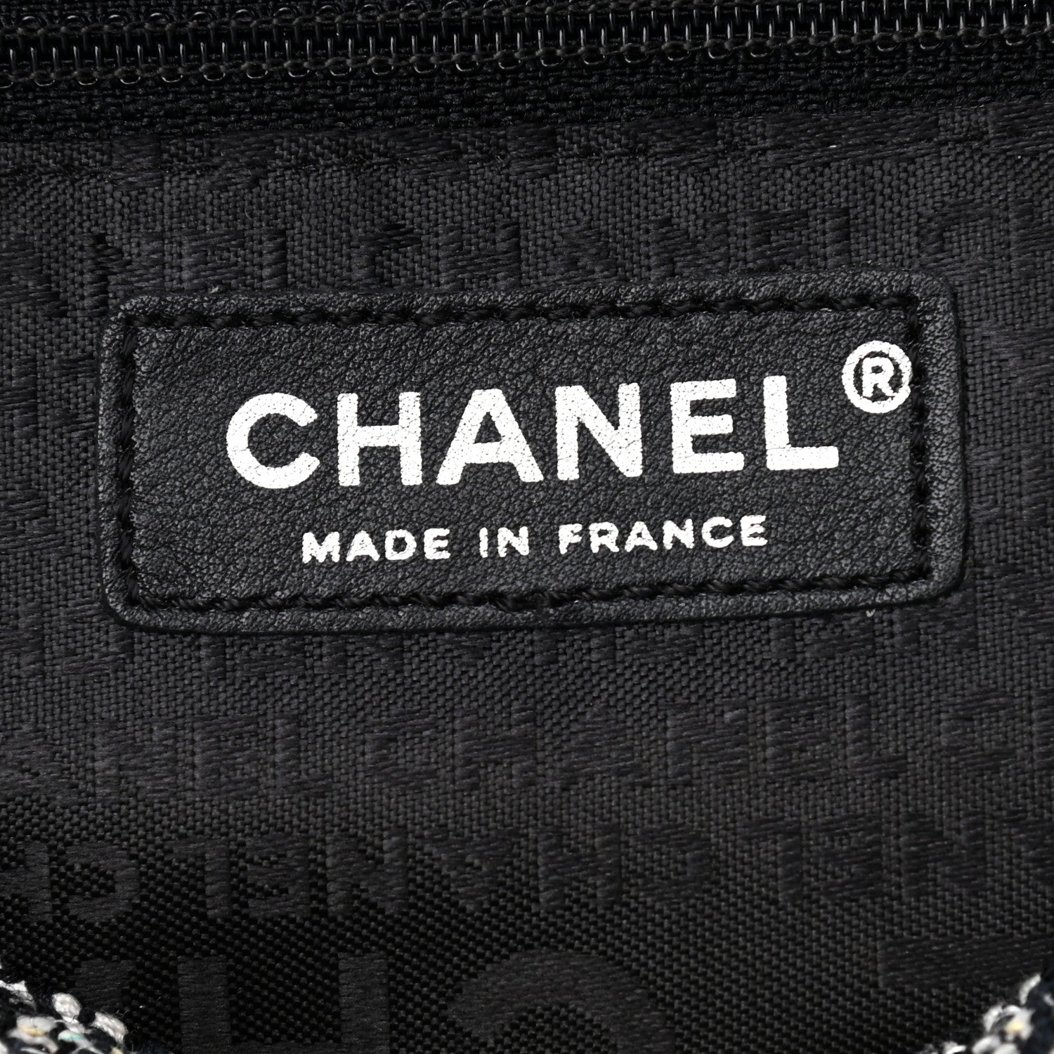 Chanel Rabbit Fur Tweed Lizard Small Fantasy Flap Black White 6 of 9