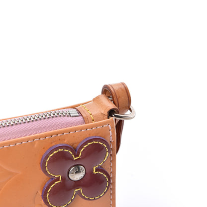 Louis Vuitton Vernis Lexington Fleurs Pochette Pink 12 of 12