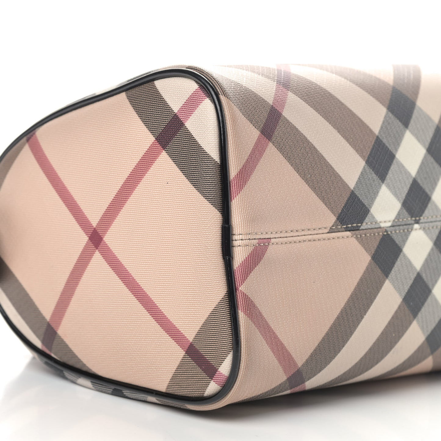 Nova Check Small Chester Bowling Bag Black