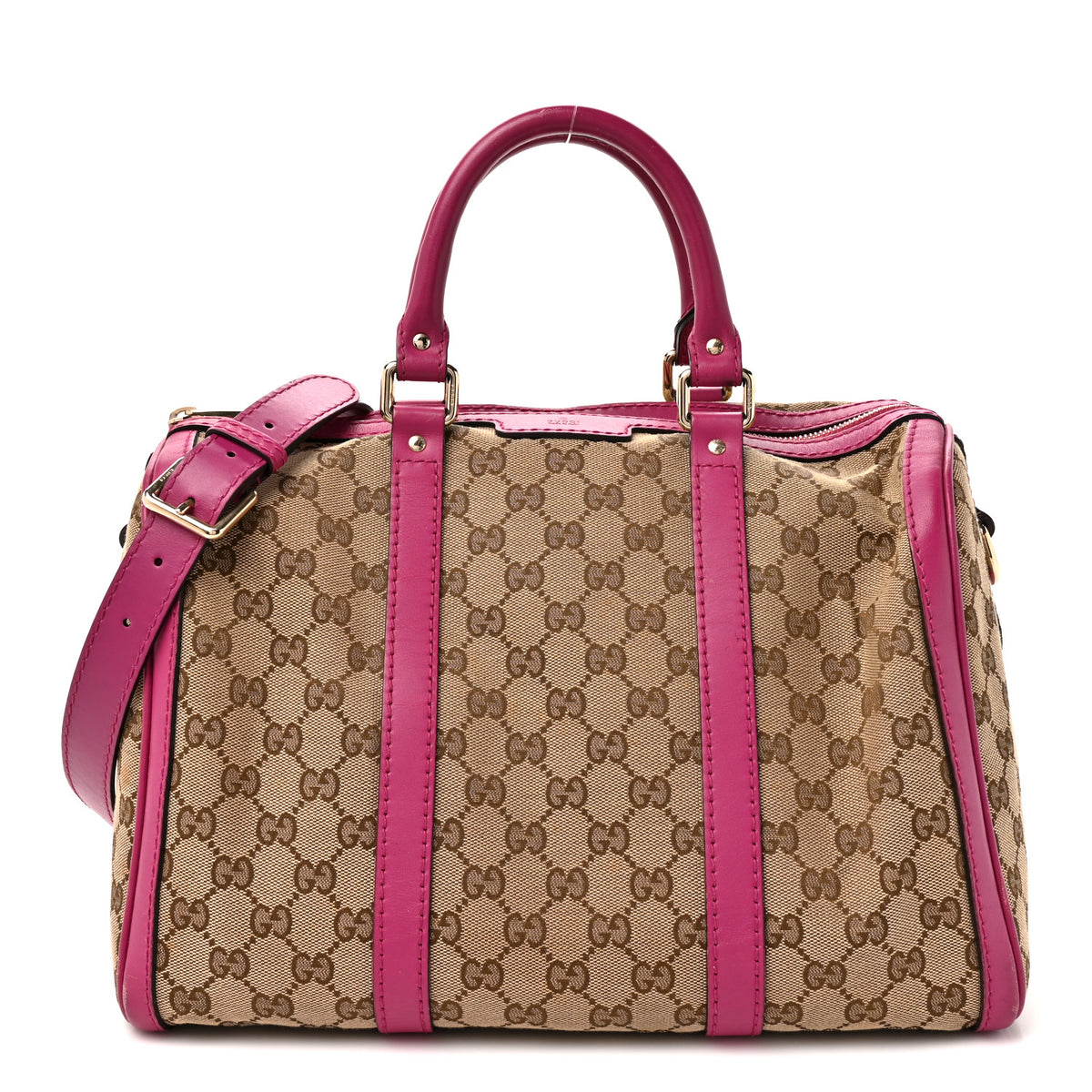 Gucci Monogram Medium Joy Boston Pink 1 of 18