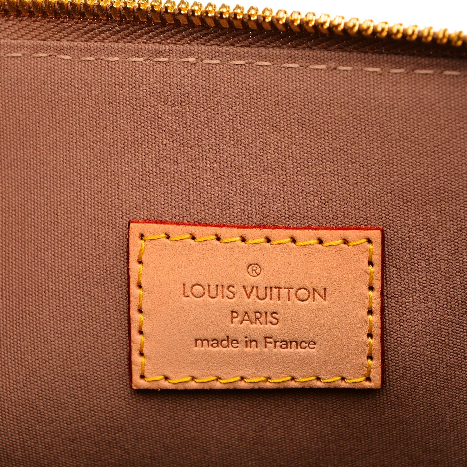 Louis Vuitton Vernis Alma GM Beige Poudre 6 of 7
