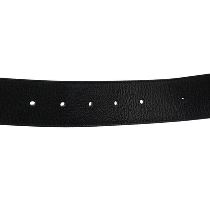 Gucci Textured Calfskin Double G 40mm Belt 90 36 Black 5 of 7