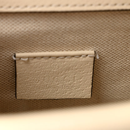Gucci Textured Calfskin Crystal Mini Dionysus Shoulder Bag Mystic White 6 of 14