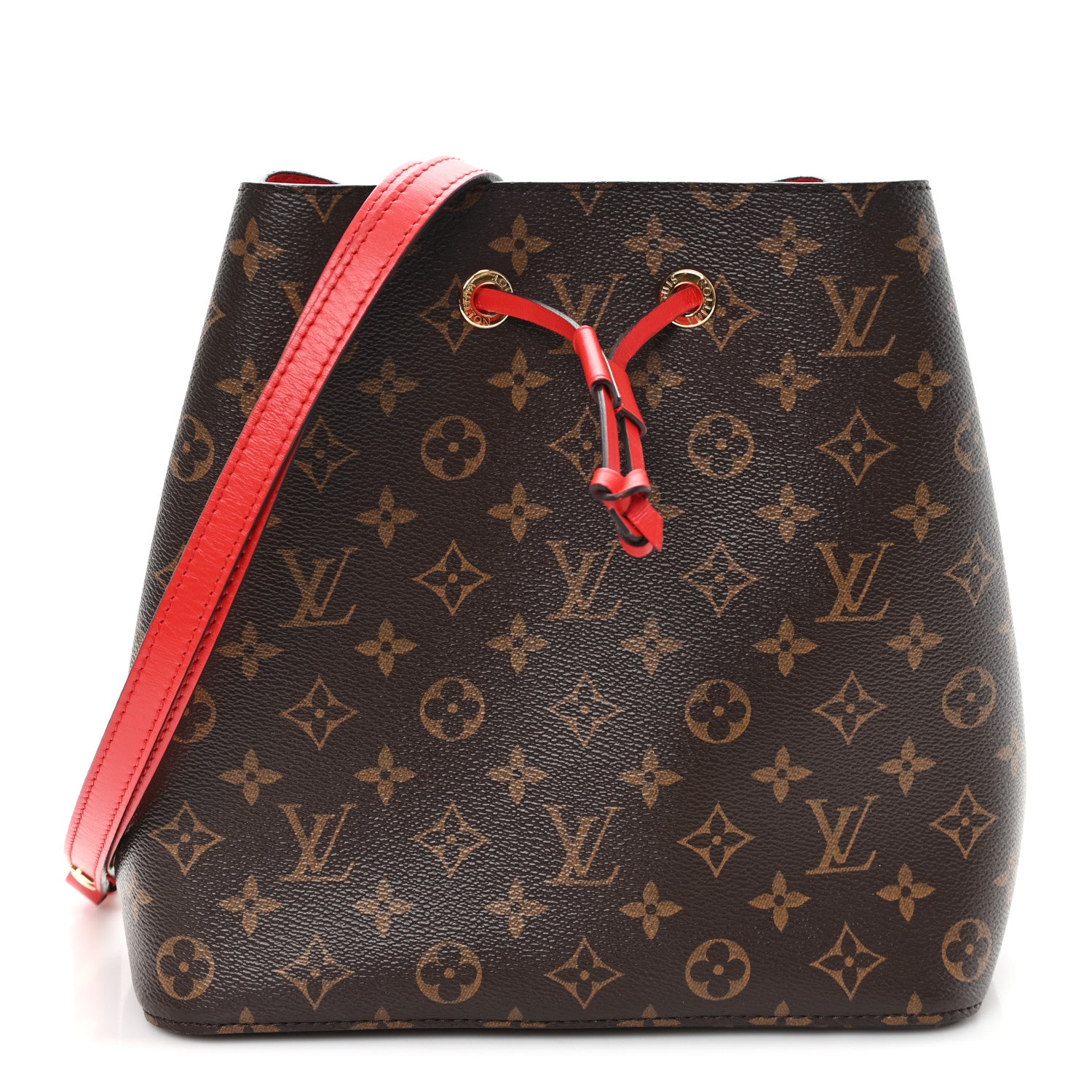 Louis Vuitton Monogram Neonoe MM Coquelicot 1 of 9