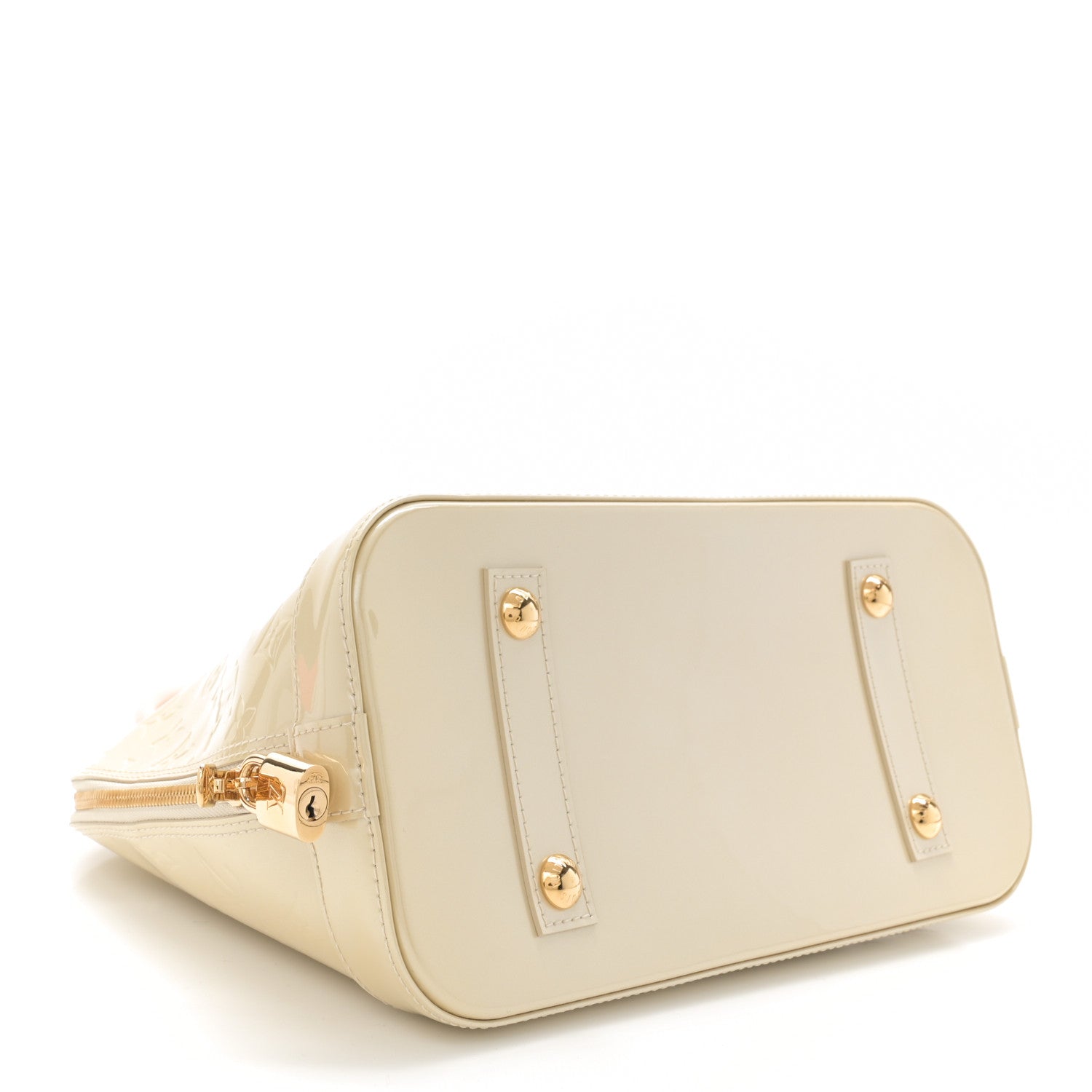Louis Vuitton Vernis Alma PM Blanc Corail 4 of 10