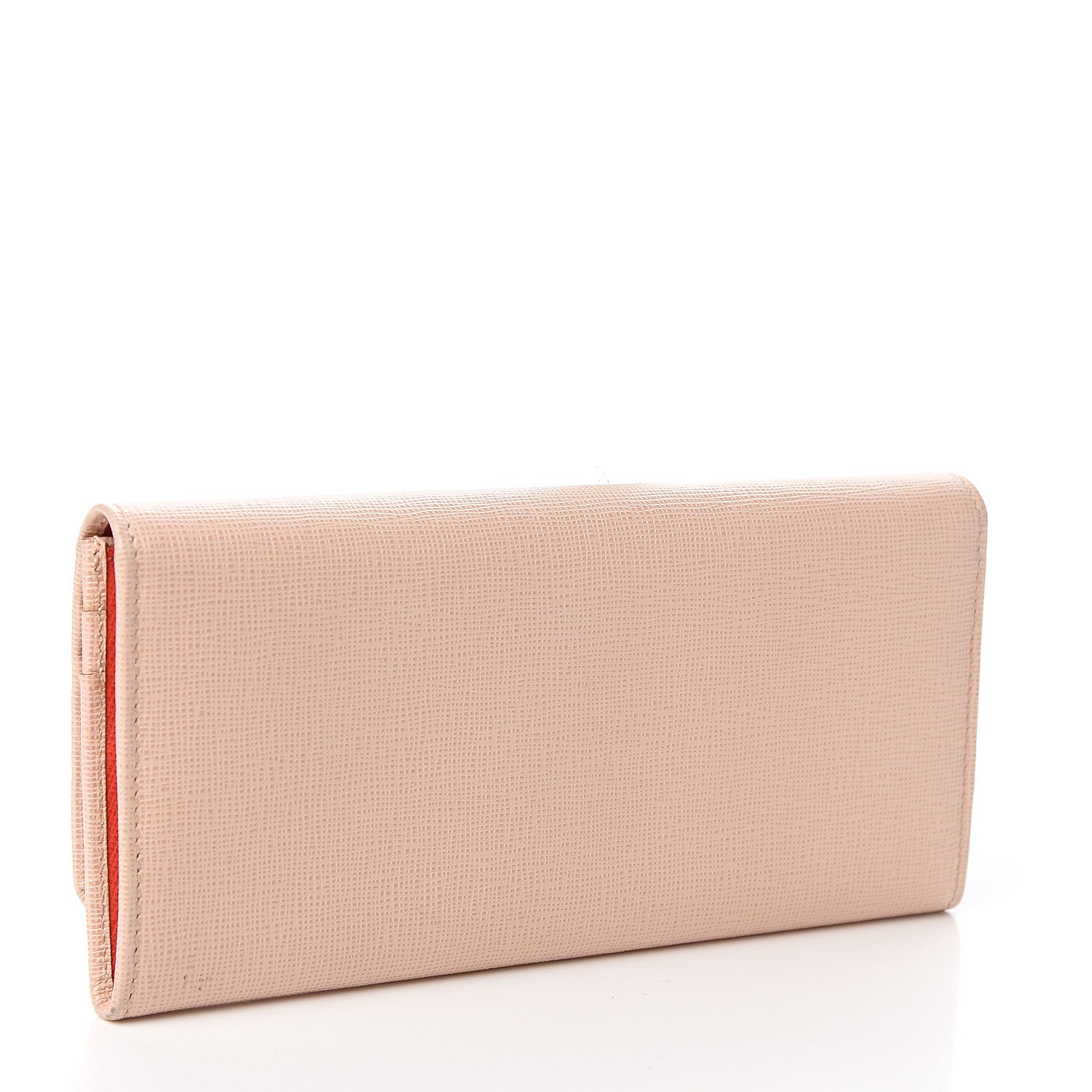 Fendi Vitello Elite Monster Continental Wallet Rosa Plaster 2 of 10