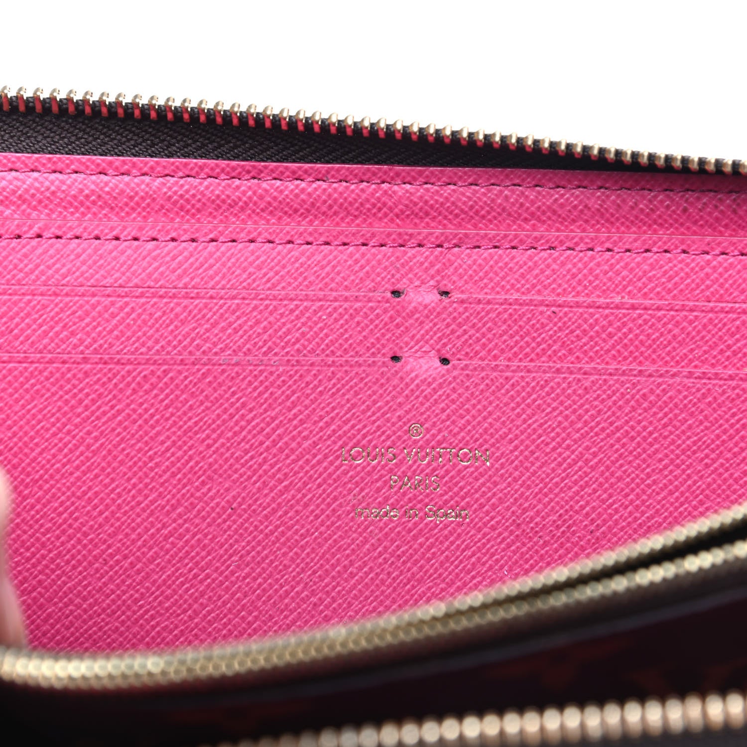 Louis Vuitton Monogram Blooming Flowers Clemence Wallet 6 of 8