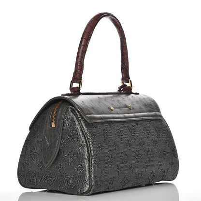 Louis Vuitton Monogram Ostrich Comedie Carrousel 3 of 8