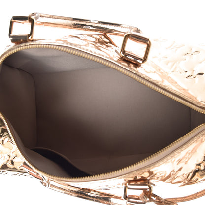 Louis Vuitton Monogram Miroir Speedy 35 Gold 5 of 7