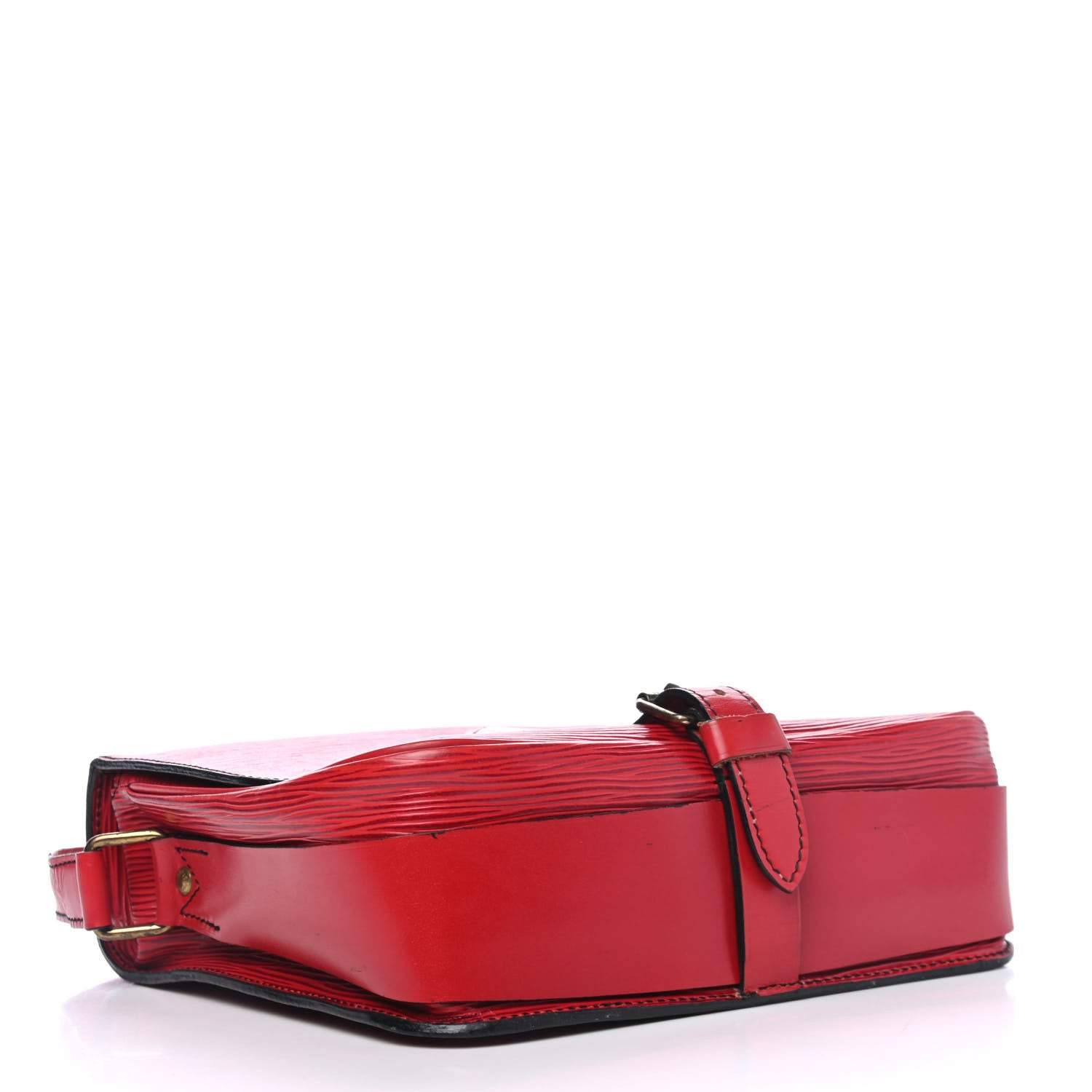 Louis Vuitton Epi Cartouchiere 22 Red 3 of 5