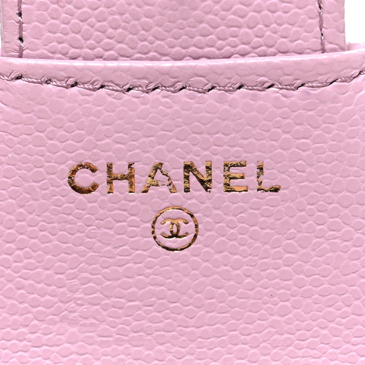Chanel Caviar Quilted Compact Flap Wallet Light Pink 6 of 9