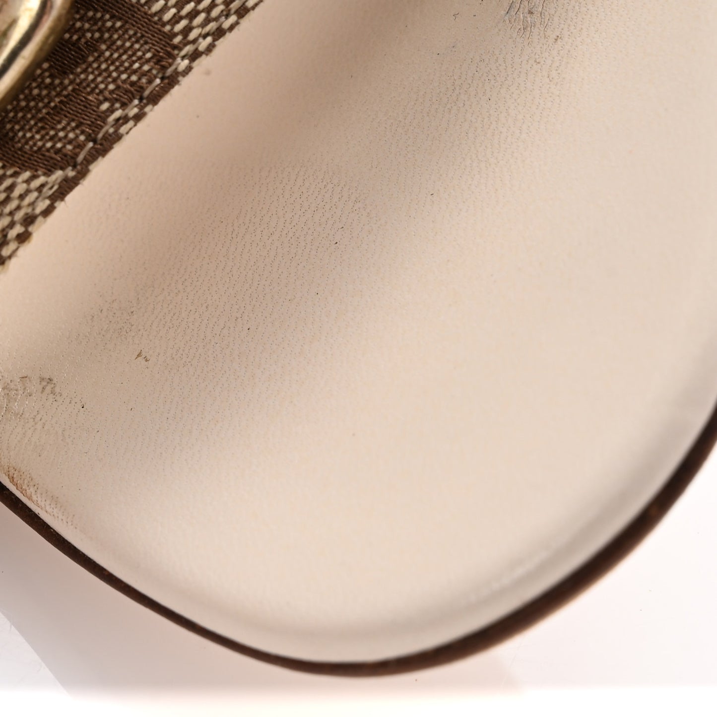 Monogram Bamboo Horsebit Sandals 9 Off White