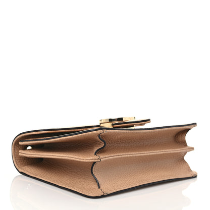 Gucci Dollar Calfskin Small Interlocking G Shoulder Bag Camelia 4 of 11