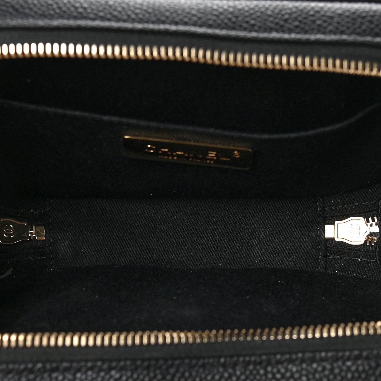 Chanel Caviar Stitched Waist Bag Black 5 of 7
