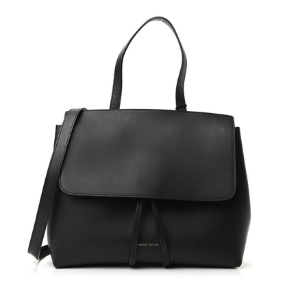 Mansur Gavriel Calfskin Mini Lady Bag Black Flamma 1 of 9