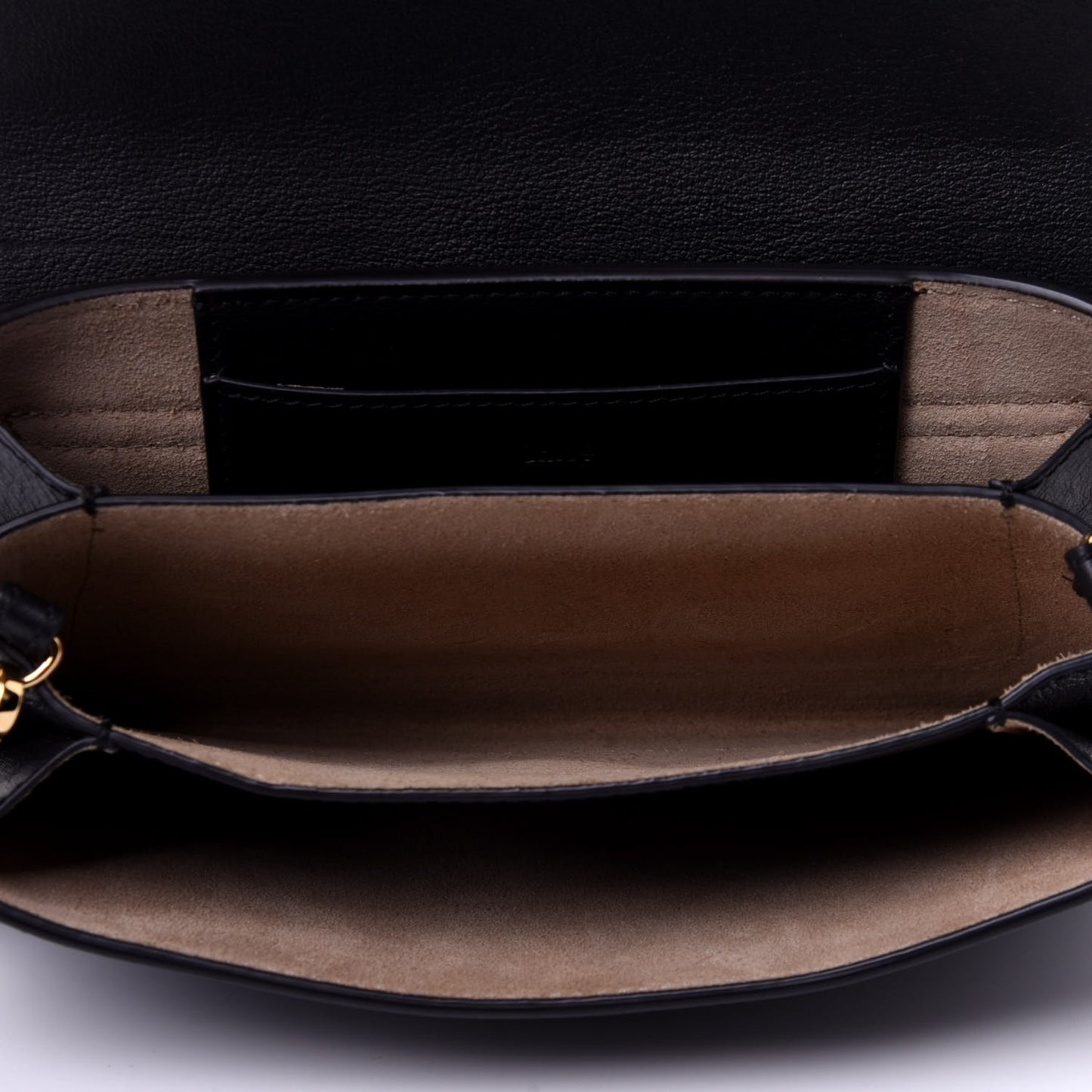 Smooth Calfskin Drew Bijou Clutch Black