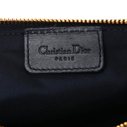 Christian Dior Monogram Mini Saddle Pochette Navy 6 of 10