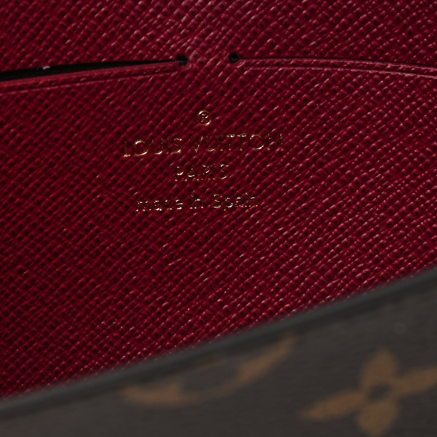 Louis Vuitton Monogram Jeanne Wallet Fuchsia 6 of 7