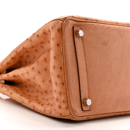 Hermes Ostrich Birkin 30 Sable 8 of 12