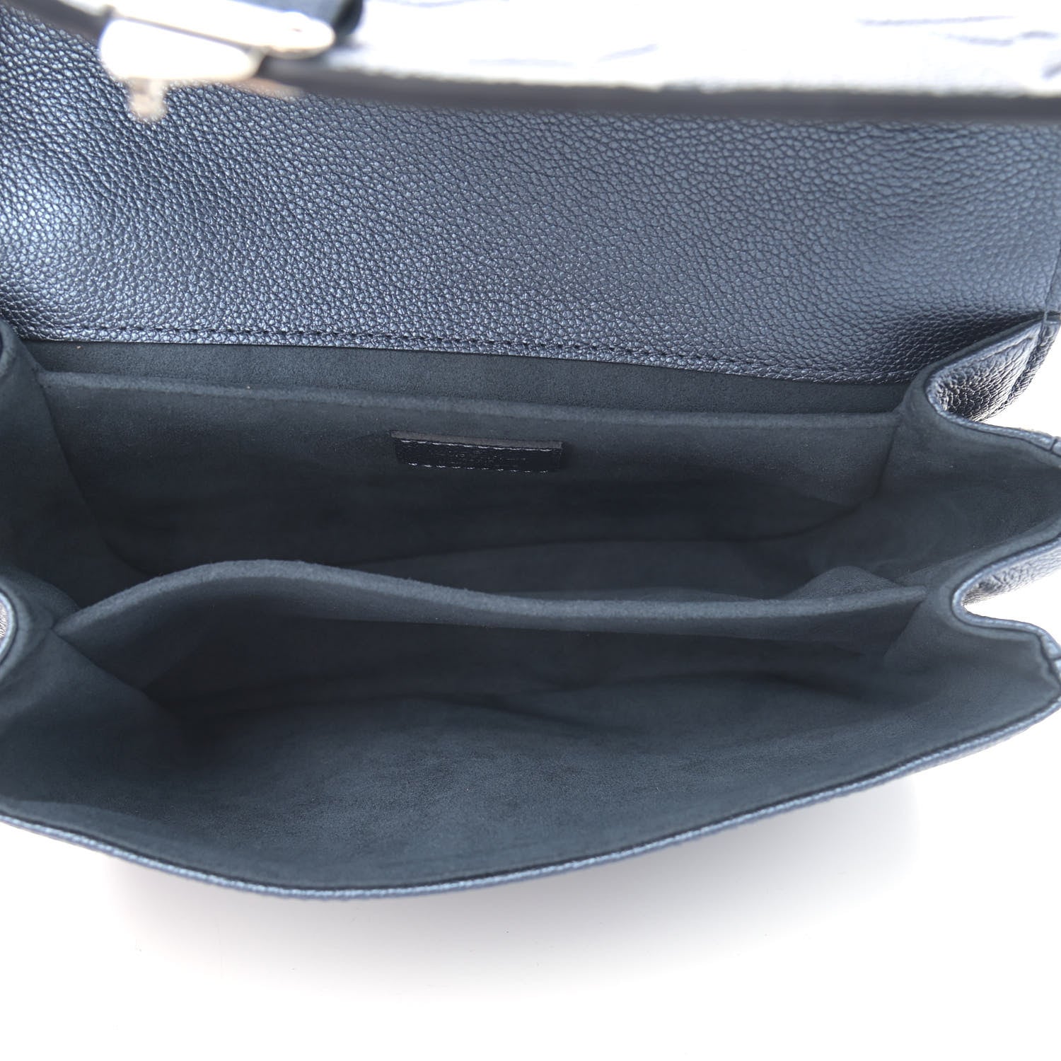 Louis Vuitton Metallic Empreinte Monogram Giant Pochette Metis Navy Nacre 5 of 10