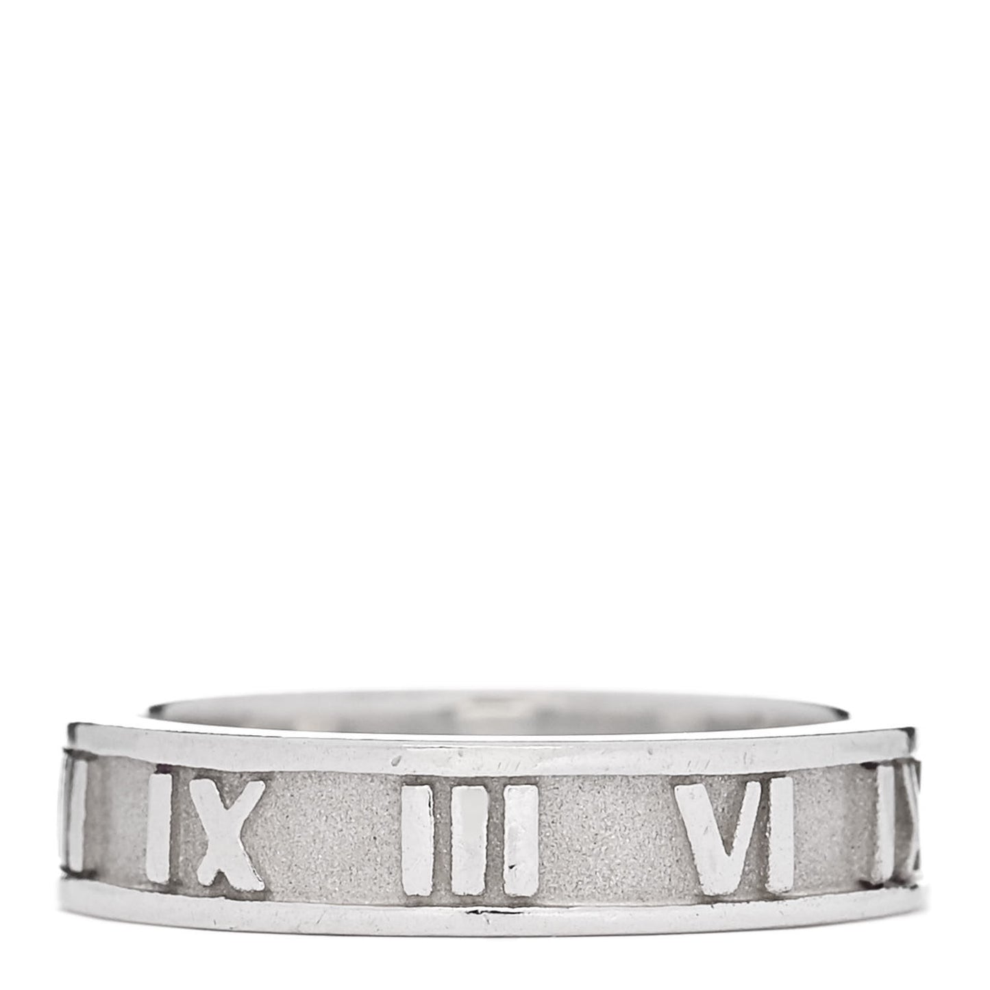 Sterling Silver Narrow Atlas Ring 47 4