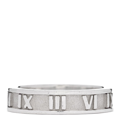 Tiffany Sterling Silver Narrow Atlas Ring 47 4 1 of 4