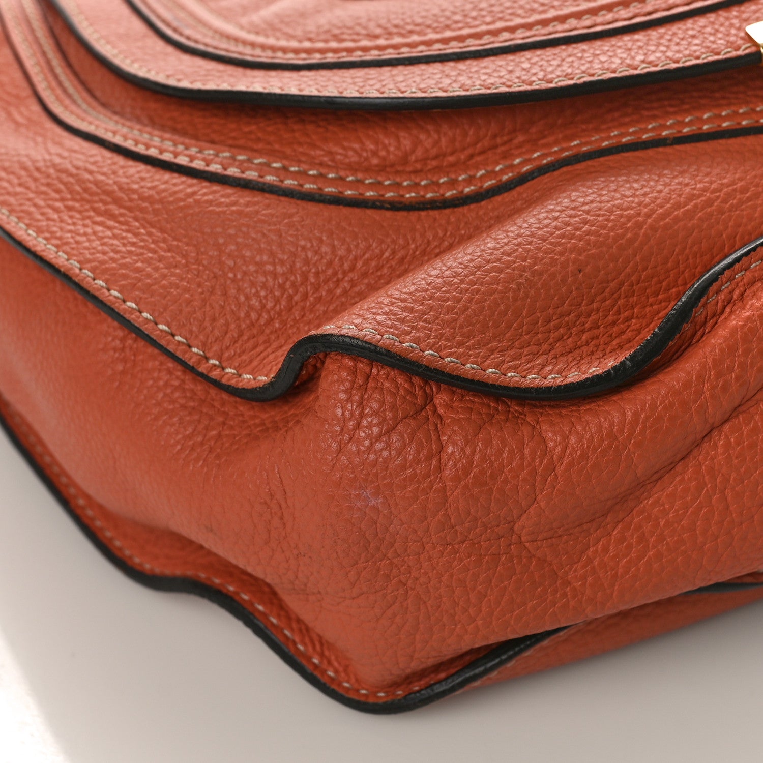 Chloe Calfskin Medium Marcie Hobo Whiskey 7 of 9