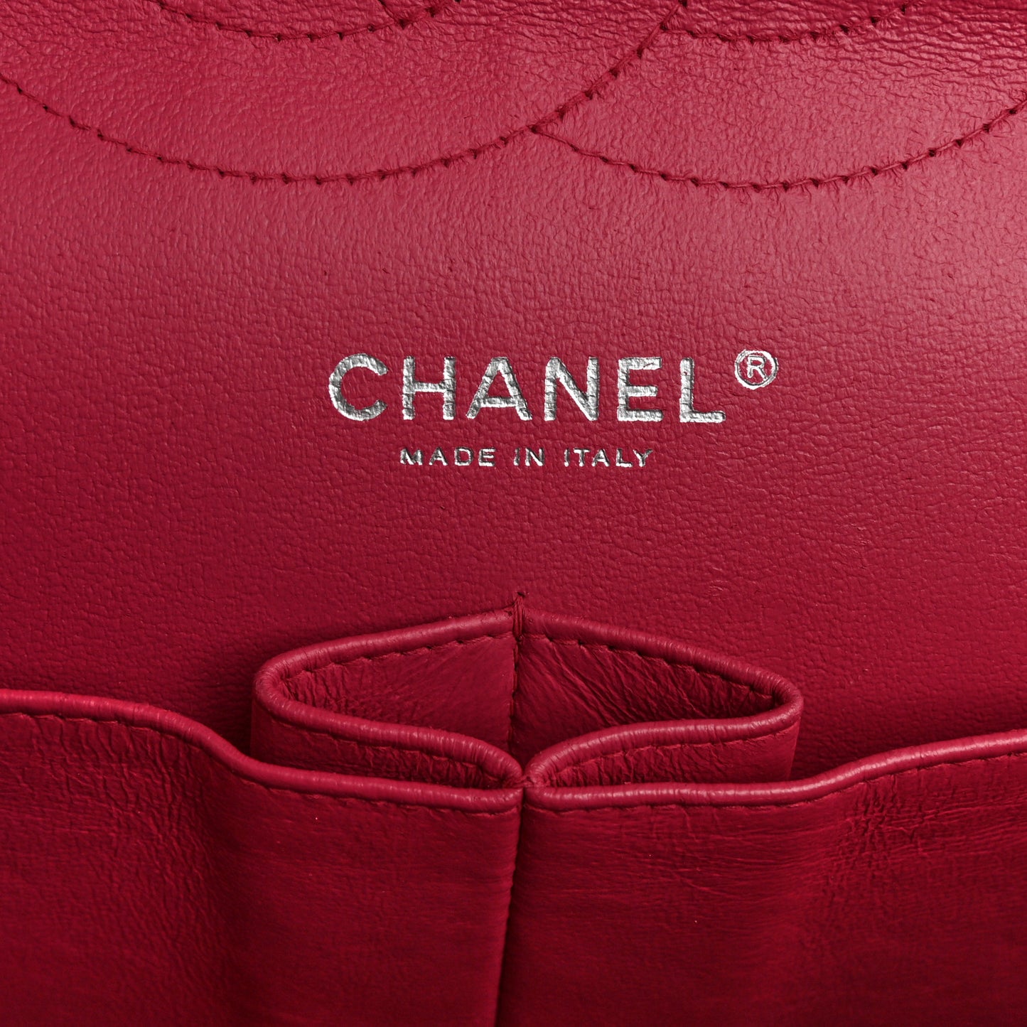 Patent Quilted Jumbo Double Flap Pink