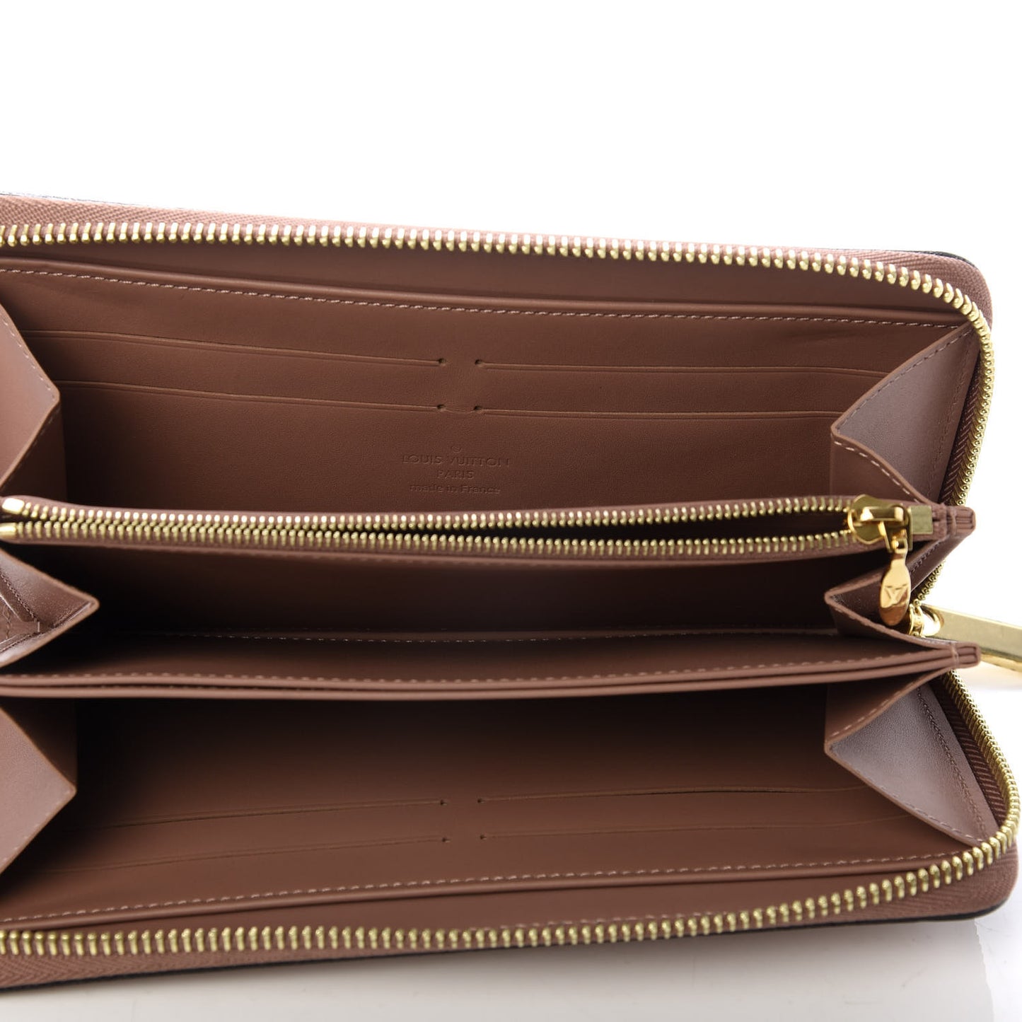 Vernis Zippy Wallet Rose Velours