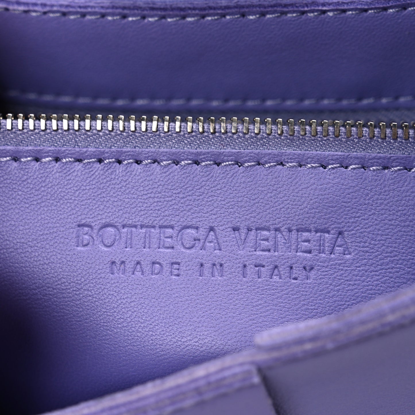 Lambskin Maxi Intreccio Cassette Crossbody Bag Wisteria