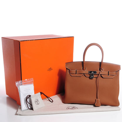 Hermes Togo Birkin 35 Gold 23 of 26