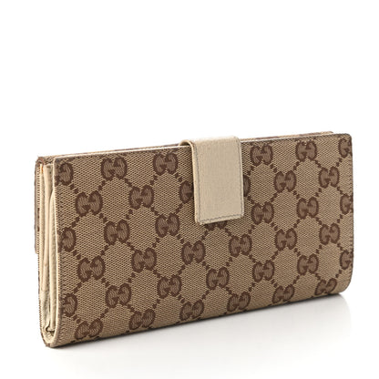 Gucci Monogram Eclipse Continental Wallet Off White 3 of 14