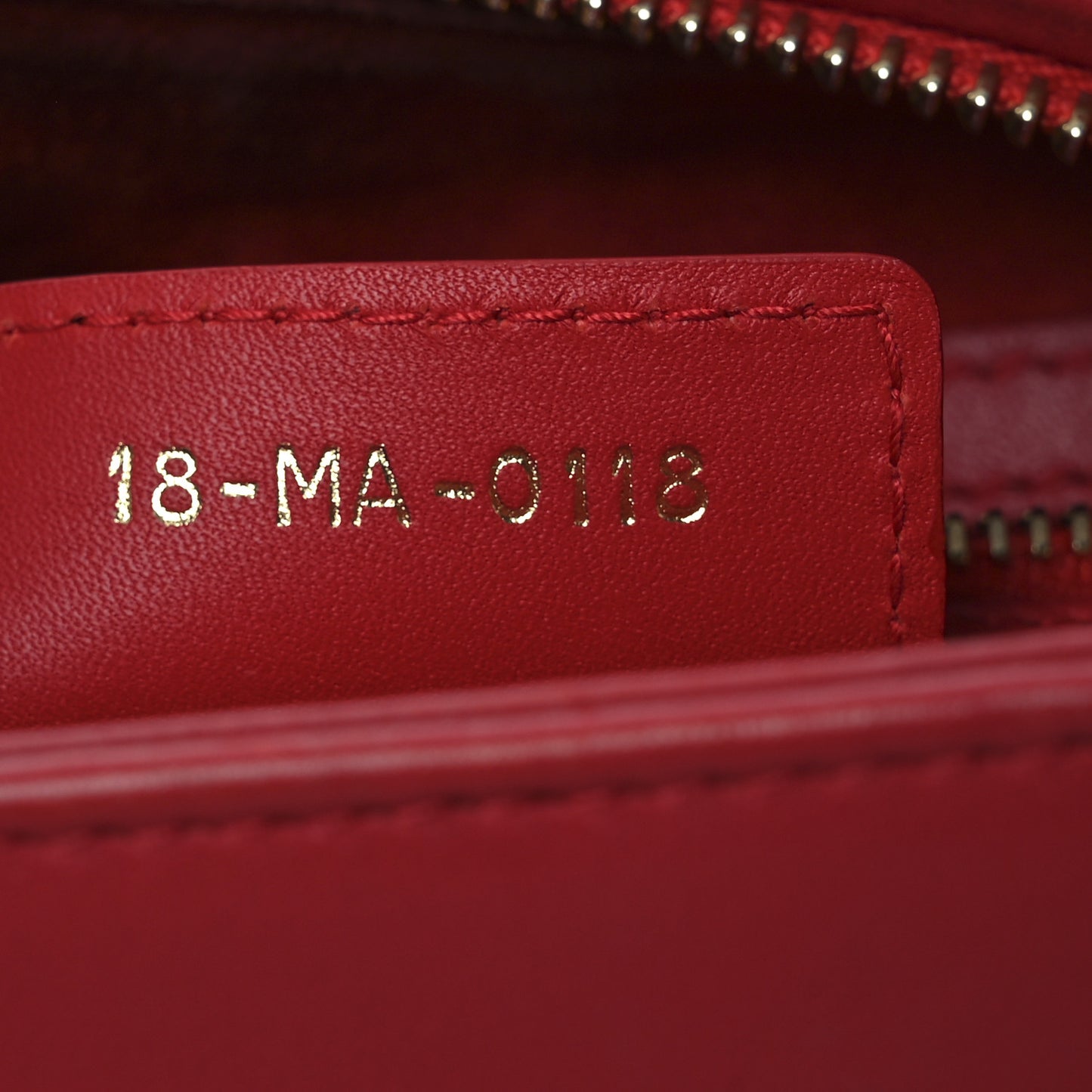 Calfskin Niki De Saint Phalle Medium Supple Lady Dior Red