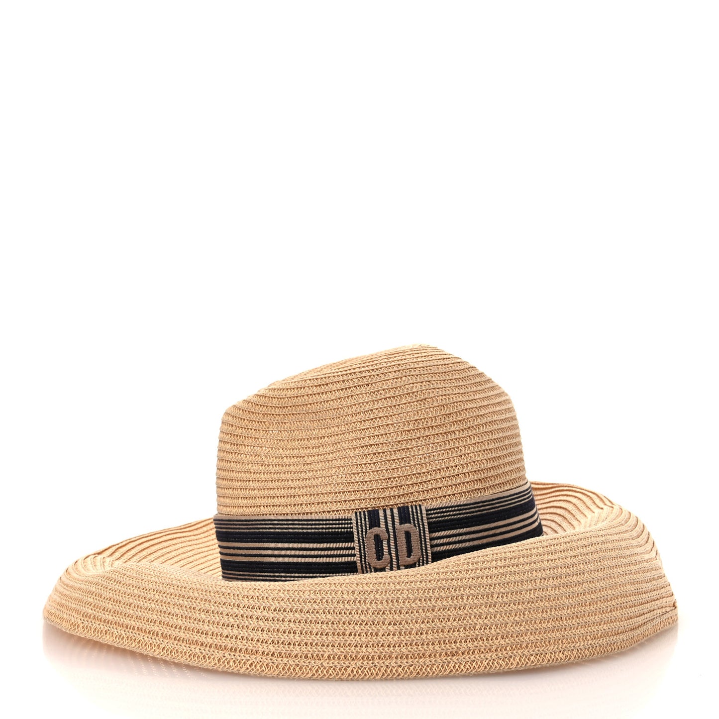 Straw Brim Hat 57 Natural